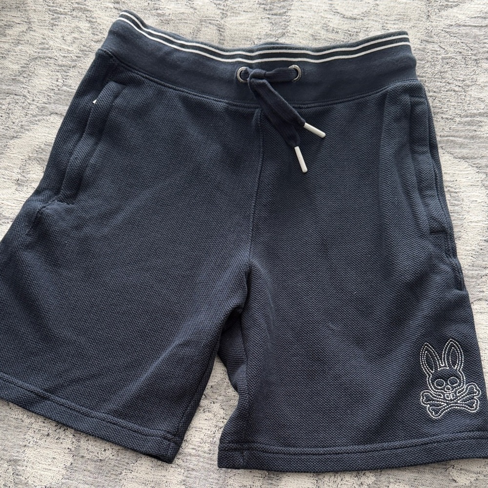 Psycho Bunny Kids Navy Shorts